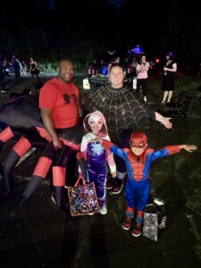 Spider family costume